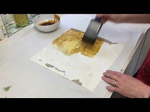 Shellacking a Collagraph plate