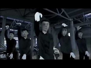 5 chinese men dancing syncs with giorno's theme