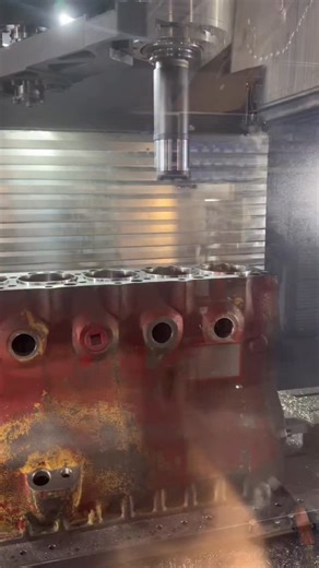Machining IH 361 sleeves to correct protrusion… #machineshop #enginemachining #engine #springgardenrepair | Spring Garden Repair