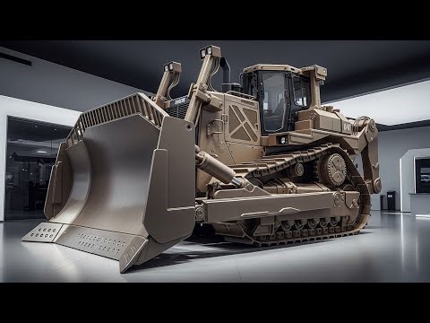 Brown 2026 Caterpillar D14 Bulldozer | The Ultimate Power Machine Review