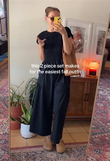 keep your true size for slightly oversize fit, go down 1 for a more fitted look! #2pieceset #falloutfits