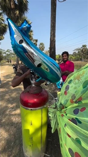 Amazing Helium Gas Balloon machine #gasballoon