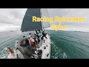 Racing Spinnaker Gybe