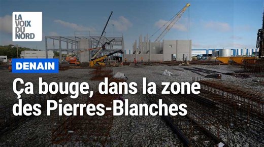 Le chantier de Lesaffre entre dans le dur, sur la zone des Pierres-Blanches de Denain