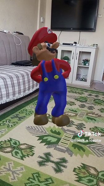 3D Animated Mario Character Dance Video