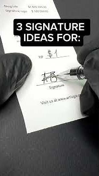 3 signature ideas for AB : Antonio Banderas, Alec Baldwin, Adrian Belew, Arthur Balfour, Anne Bancro