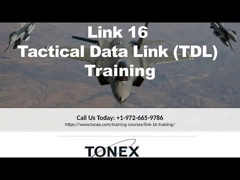 Link 16 Training , Courses , Tactical Data Link Training