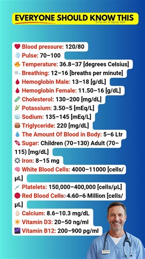 You Need to Know This The VITAL Health Metrics Every Adult Must Check
