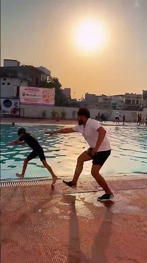 POV: Kid Uses Swimming Skills to Escape 😳#shorts #swimming #fun