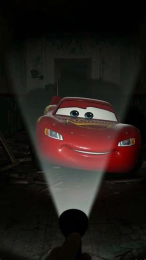 Abandoned Lightning McQueen 😔 | Forgotten Cartoon Mascot in a Silent World #shorts