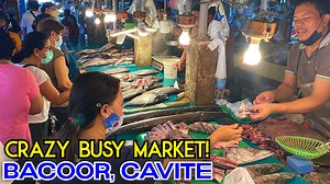 Bacoor Cavite - Palengke Tour | Crazy Busy Wet Market of Cavite, Philippines! | PH DOT NET