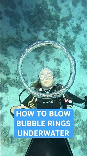 How To Make UNDERWATER Bubble Rings