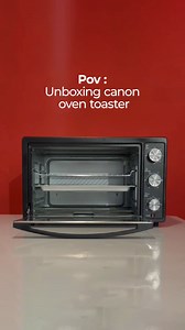 2.2K views · 36 reactions | Unboxing the ultimate kitchen companion! The Canon Oven Toaster is here to make your baking and grilling experience effortless. Let’s dive into what makes it a must-have! Shop now: Canon Website: https: https://bit.ly/3PkxIPN Daraz: https://bit.ly/3AQbTSn #CanonHome #Canon #DreamKitchen #CanonHomeAppliances #SmartCooking #Electronics #Microwave #Oven #Toaster | Canon Appliances | Facebook