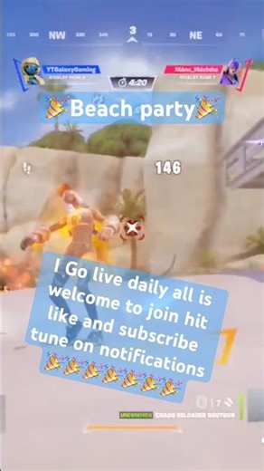 eliminations on the beach #fortnite #fortniteshorts