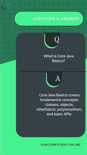 Core Java Tutorial for Beginners | Learn Core Java Fast | Jain Computers