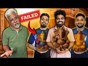 I Challenged my friends to make their own PILLAYAR Statue 🕉️🔱🐀 I The results were hilarious! 🤣🤣