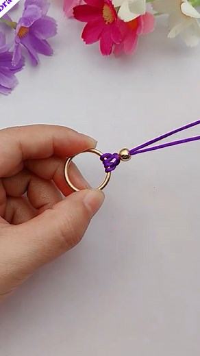 1.1M views · 6.7K reactions | How to tie a wedding ring into a necklace #diycrafts #craft #necklace #diy | Diy Bracelet | Facebook