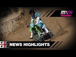 News Highlights | WMX Race 1 | MXGP of Sardegna 2023 #MXGP #Motocross