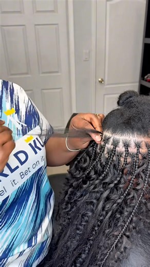 How to Knotless Braid | mid Back Braids
