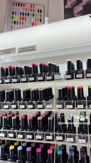 Nail supply store tour with a Nail Tech