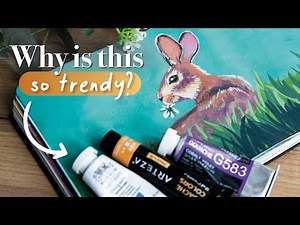 What is Gouache and how do you use it? // NEW COURSE LAUNCH!
