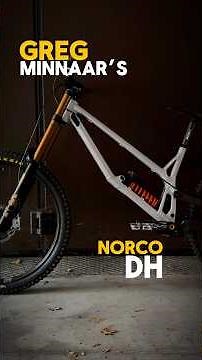 Fox has just released the new 40 and @gregminnaa has it in his prototype Norco DH bike.