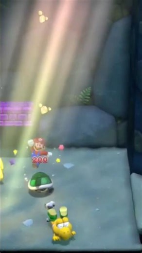 TAKING KOOPA SHELL IN SUPER MARIO 3D WORLD WII U HD #supermario3dworld #shorts #gaming