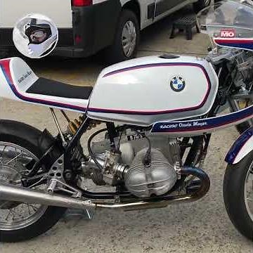 BMW R100 classic racer - proper sound of good tuned boxer engine #goran2003