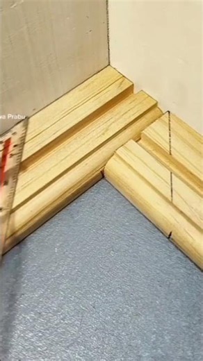 Perfect Inside Corner Molding Cut | Woodworking Trick You Need to Know!