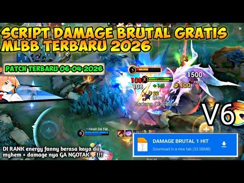 1 HIT SCRIPT DAMAGE MOBILE LEGENDS DAN MUSUH BOT TERBARU 2026 ANTI BANNED | SCRIPT MUSUH LAG