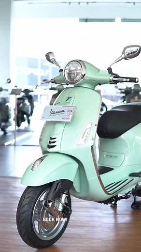 Introducing the New Model Primavera 150 ABS 2024 in Green Relax