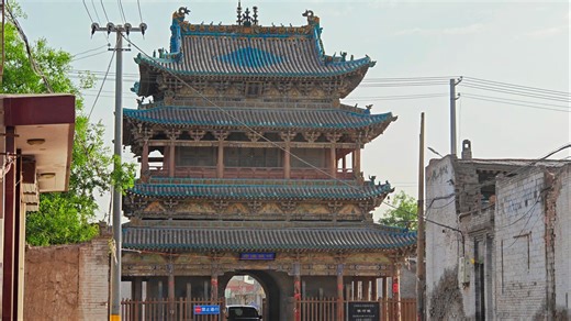 祁县镇河楼 | 迎面而来的历史气息 虽显斑驳却依旧灿烂！