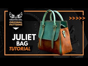 How to make leather Juliet Bag Pdf Pattern