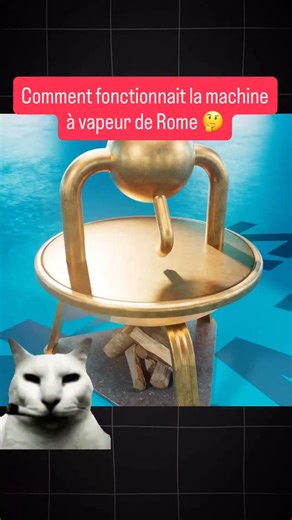 ExplicationSimple on Instagram: "Comment fonctionnait la machine à vapeur de Rome 🤔 #animation #france🇫🇷 #reels #viralreels #savoir"