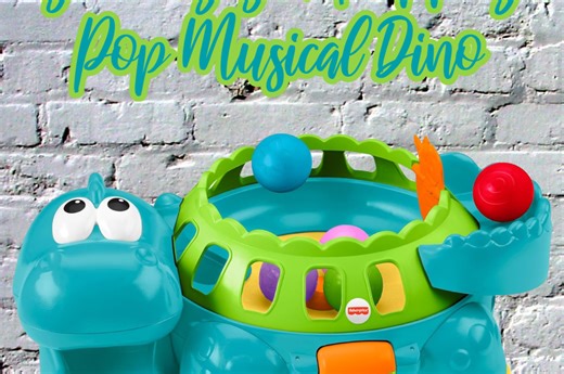 Fisher-Price Poppity Pop Musical Dinosaur Review