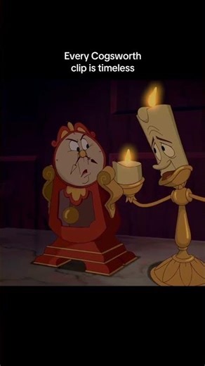 Because you’re Cogsworth it ⏰ ‪@DisneyClubUK‬