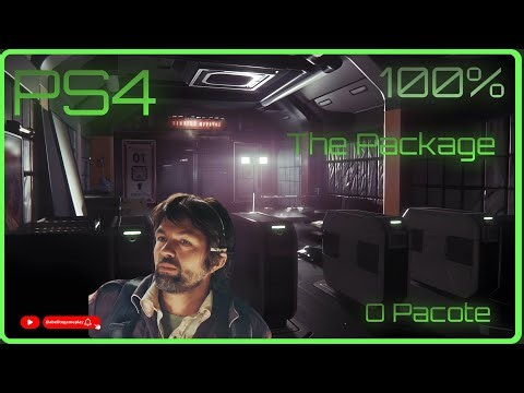 Alien Isolation PS4 # 78 - DLC THE TRIGGER - O PACOTE (The Package) Como Fazer 100% com DALLAS