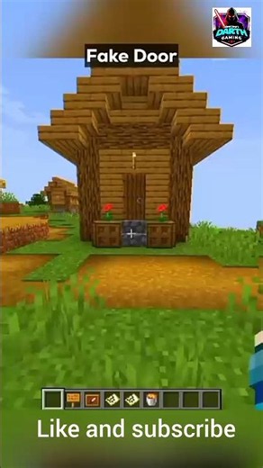 minecraft fake door