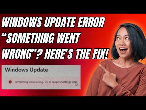 Windows Update Error “Something Went Wrong”? Here’s the Fix!