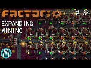 [Factorio 1.1 4K] Angel/Bobs Ep 34: Expanding Mining (Tutorial/Walkthrough)