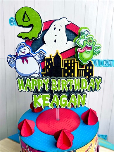 Ghostbusters Cake Topper. - Etsy