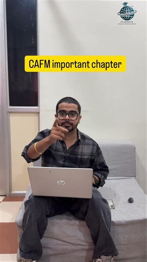 CAFM Important Chapter Exam oriented Must watch #csexamupdates