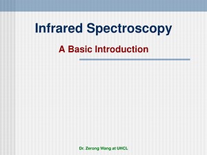 PPT - Infrared Spectroscopy PowerPoint Presentation, free download - ID:9414970