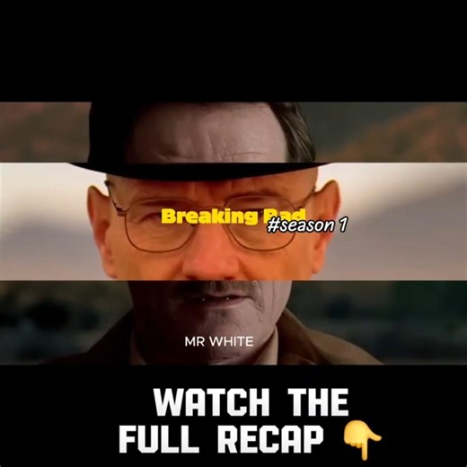 BREAKING BAD: Complete Season 1 | Cinematic Recap Edit.#shorts