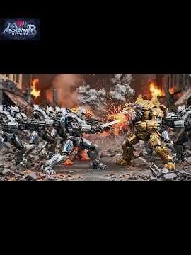 "Wolf Robo’s Monster Army vs. Sam Robo: The Battle to Save the City"