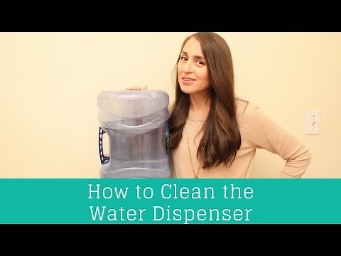 How to Clean the Water Dispenser! | Clean Casa