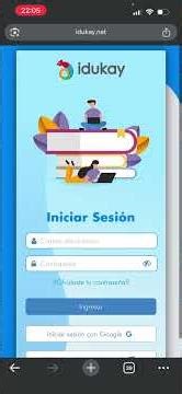 ¿Cómo ingresar a la Plataforma IDUKAY?