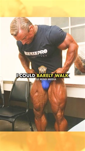 Lee Priest Looks Back at Doing 1,017 Reps in One Set of Leg Press ☠️🦵 #shorts