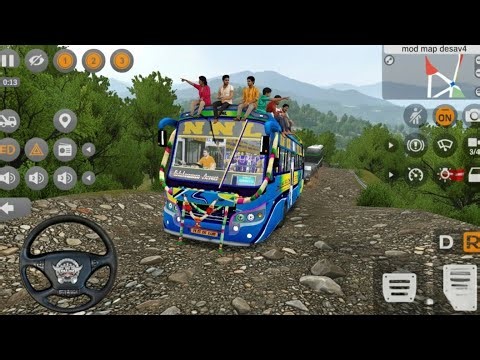 The Most Detailed Bus Mod Experience: Exploring New Trails with Passengers and Real-Life Physics