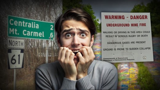 Why This Abandoned Town in Pennsylvania Has Been Burning for 60 Years | The Centralia Mystery